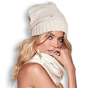 VS beanie and scarf set NEW